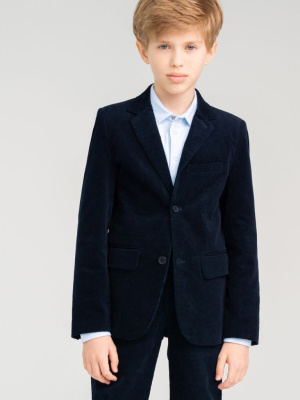 Вельветовый пиджак для мальчика