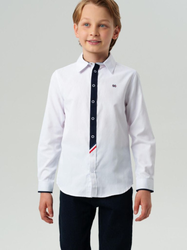 Рубашка на кнопках для мальчика