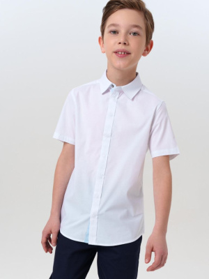 Сорочка текстильная для мальчиков (slim fit)