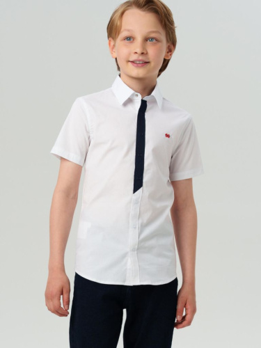 Сорочка текстильная для мальчиков (slim fit)