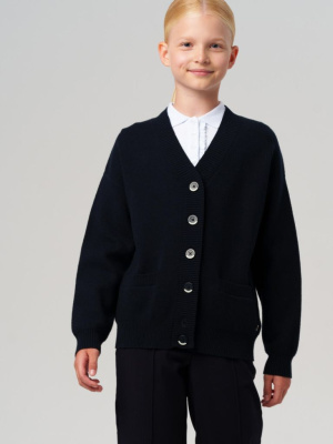 Кардиган трикотажный для девочек