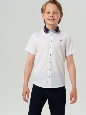 Сорочка текстильная для мальчиков (regular fit)