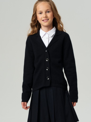 Кардиган трикотажный для девочек