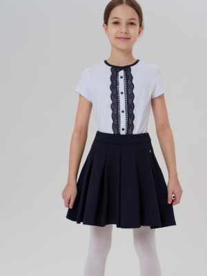 Блузка трикотажная для девочек (футболка)