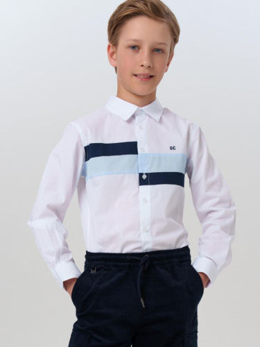 Рубашка текстильная для мальчиков (comfort fit)