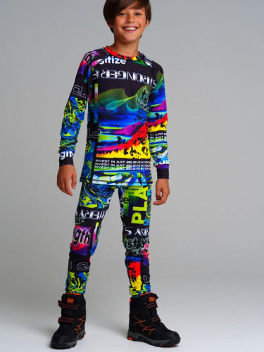 Термокомплект трикотажный для мальчиков: брюки, толстовка для эпизодического использования