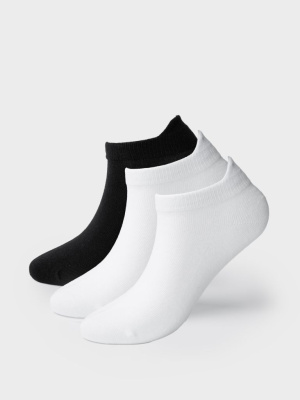 Носки трикотажные для девочек, 3 пары в комплекте