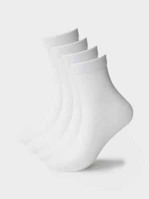 Носки трикотажные для мальчиков, 4 пары в комплекте