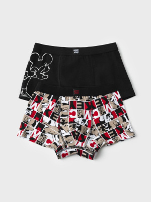 Трусы трикотажные для мальчиков - боксеры, 2 шт в комплекте