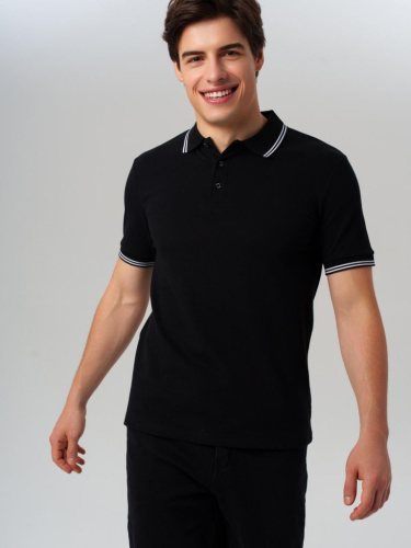 Джемпер трикотажный с воротником поло для мужчин