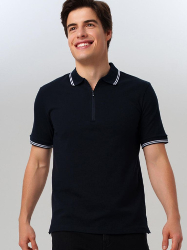 Джемпер трикотажный с воротником поло для мужчин