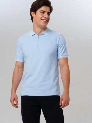 Джемпер трикотажный с воротником поло для мужчин