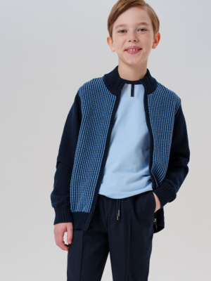 Кардиган трикотажный для мальчиков