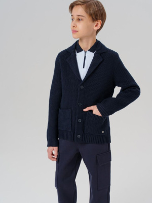 Кардиган трикотажный для мальчиков