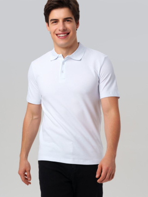 Джемпер трикотажный с воротником поло для мужчин