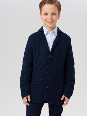 Кардиган трикотажный для мальчиков