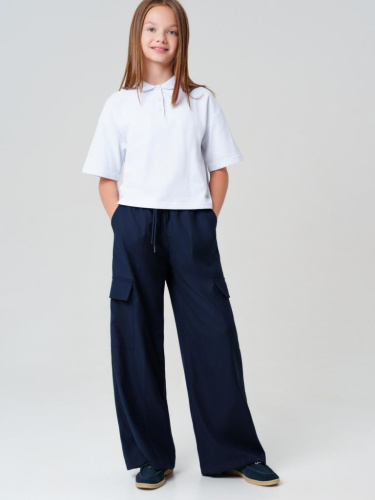 Брюки текстильные для девочек