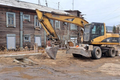 Более 120 деревянных домов расселили в Якутске по программе переселения из аварийного жилья / ЯСИА Якутск Якутск Республика Саха (Якутия)
