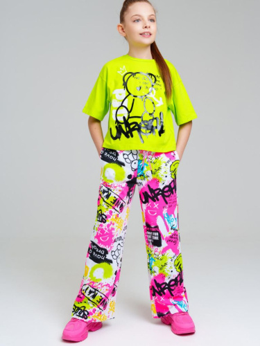 Брюки трикотажные для девочек