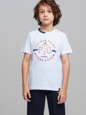 Фуфайка трикотажная для мальчиков (футболка)