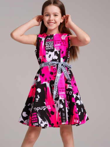 Платье текстильное для девочек