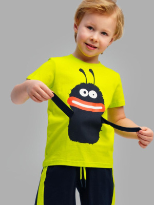 Фуфайка трикотажная для мальчиков (футболка)