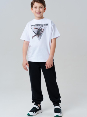 Фуфайка трикотажная для мальчиков (футболка)