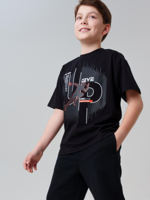 Фуфайка трикотажная для мальчиков (футболка)