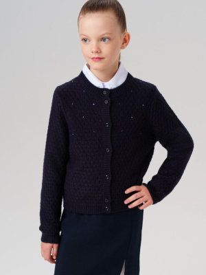 Кардиган трикотажный для девочек