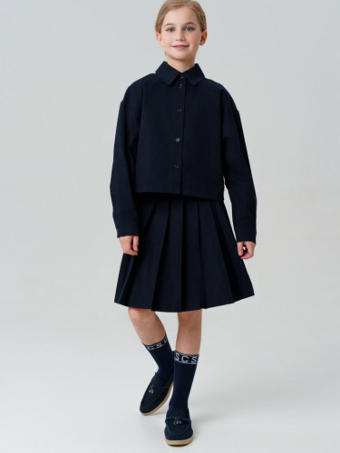 Комплект текстильный для девочек: рубашка, юбка