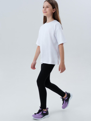 Комплект трикотажный для девочек: фуфайка (футболка), брюки (легинсы)