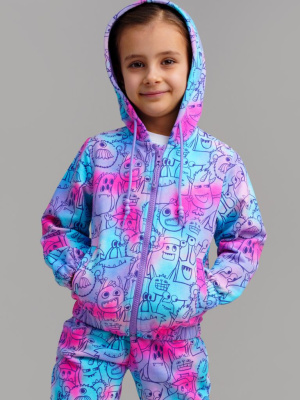 Толстовка трикотажная для девочек