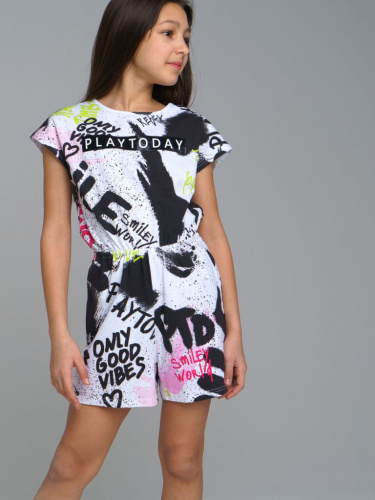 Комбинезон трикотажный для девочек