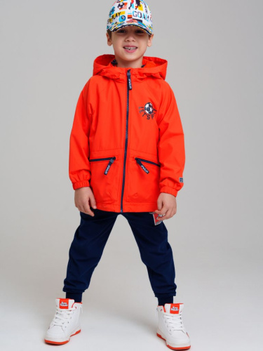 Куртка текстильная с полиуретановым покрытием для мальчиков (ветровка)