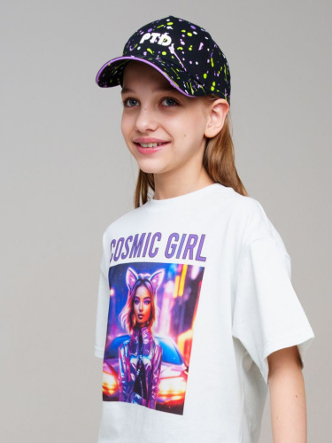 Кепка текстильная для девочек