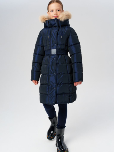 Пальто текстильное с полиуретановым покрытием для девочек