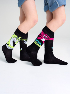 Гольфы трикотажные для девочек, 2 пары в комплекте