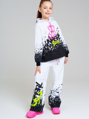 Брюки трикотажные для девочек (кюлоты)