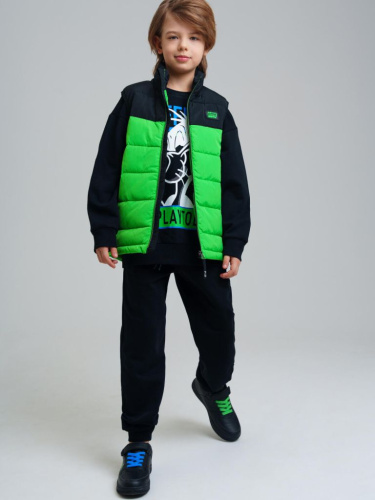 Жилет текстильный с полиуретановым покрытием для мальчиков