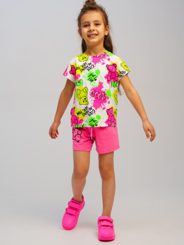 Фуфайка трикотажная для девочек (футболка)