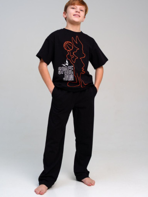 Комплект трикотажный для мальчиков: фуфайка (футболка), брюки