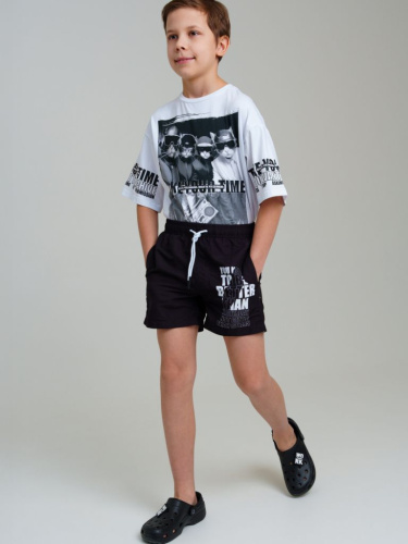 Шорты текстильные плавательные для мальчиков, средней длины