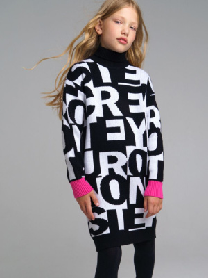 Жаккардовое платье