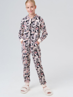 Комбинезон трикотажный для девочек