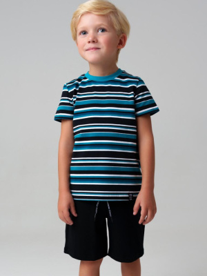 Комплект трикотажный для мальчиков: фуфайка (футболка), брюки