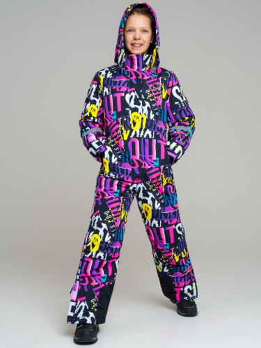 Комбинезон текстильный с полиуретановым покрытием для девочек