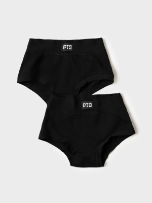 Трусы трикотажные для девочек, 2 шт в комплекте