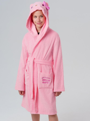 Халат текстильный для девочек
