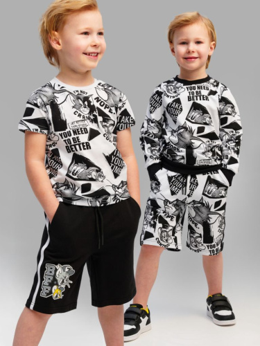 Шорты трикотажные для мальчиков, 2 шт в комплекте