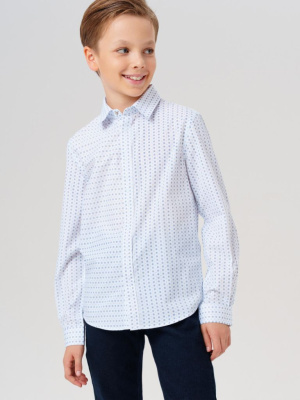 Рубашка текстильная для мальчиков (regular fit)